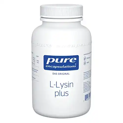 Lysin Pure Encapsulations, L-Plus, essentielle Aminosäure für Immunsystem