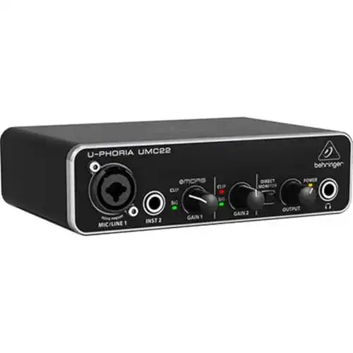 Behringer UMC22 USB Audio-Interface für professionelle Anwendungen