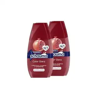 Schauma Schwarzkopf Color Glanz Shampoo 2er Pack für coloriertes Haar