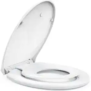 Toilettensitz für Kinder mit integriertem Kindersitz von STOREMIC