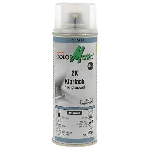 Klarlack-Spray Colormatic 187216 2K Hi-Speed Klarlack 200 ml