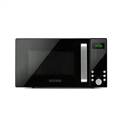 Mikrowelle Black+Decker BXMZ900E 23 Liter mit Grill und Automatikprogrammen