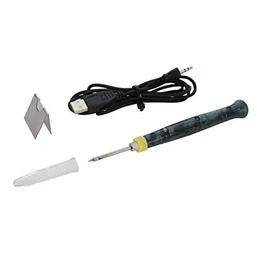 USB-Lötkolben Silverline 8 W für PC und Mac, 463429