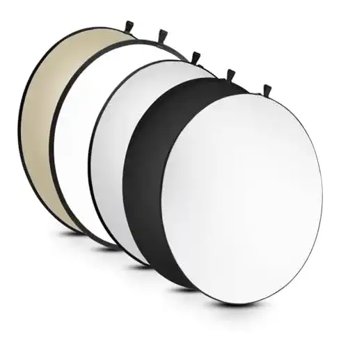 Walimex pro 5in1 Faltreflektor Set mit 107 cm Durchmesser
