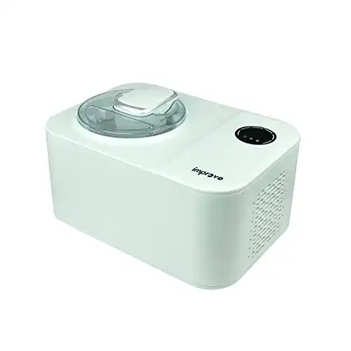 Eismaschine mit Kompressor im kompakten Design
