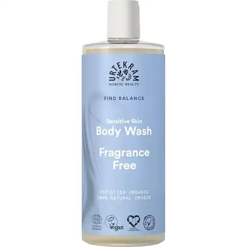 Duschgel ohne Parfum von Urtekram – Vegan und Bio, 500 ml