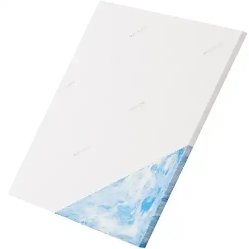 Matratzentopper 140×200 cm aus Gelschaum von SW Bedding