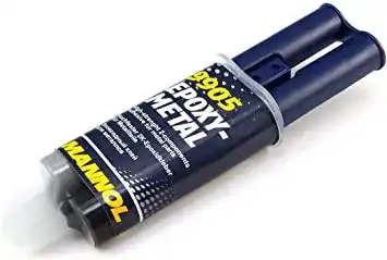 Flüssigmetall Mannol 2K-Komponenten Metallkleber 60g Epoxy-Kleber