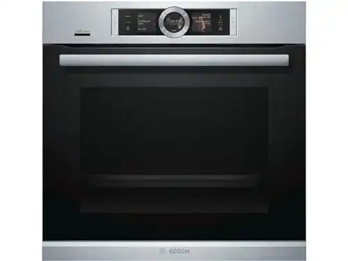 Bosch HRG6769S6 Serie 8 Pyrolyse-Einbau-Backofen mit Dampfunterstützung