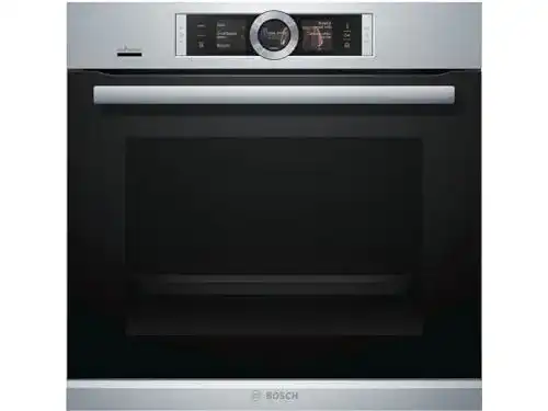Bosch HRG6769S6 Serie 8 Pyrolyse-Einbau-Backofen mit Dampfunterstützung