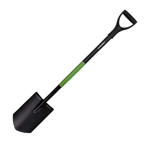 Mivos Ergonomischer Spitzspaten aus gehärtetem Stahl, 110 cm