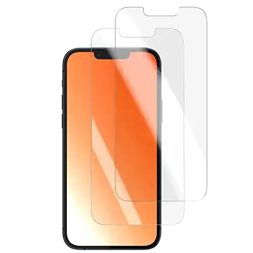 iPhone 13 Pro Panzerglas von Amazon Basics im 2er-Pack