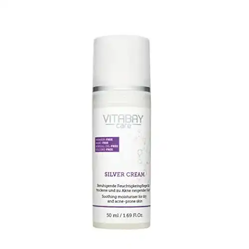 Vitabay Silver Cream 50 ml zur Bekämpfung von Akne und Pickeln
