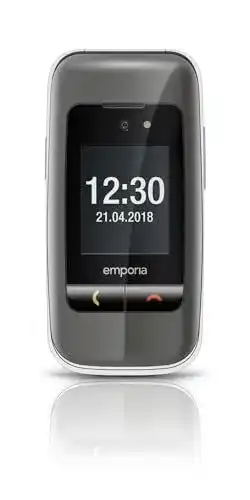 Emporia One Klapphandy – Mobiltelefon in Space Grey