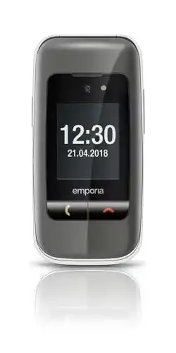 Emporia One Klapphandy – Mobiltelefon in Space Grey