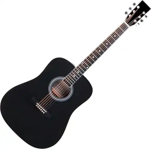 Westerngitarre Classic Cantabile WS-10BK für Einsteiger und Fortgeschrittene