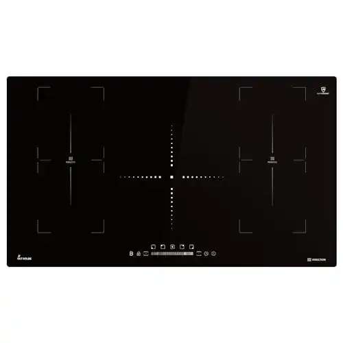 KKT Kolbe Induktionskochfeld 90 cm mit 5 Kochzonen und Touch Slider