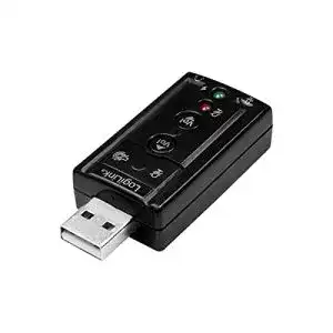 LogiLink USB Soundkarte mit Virtual 7.1 für PC und Laptop