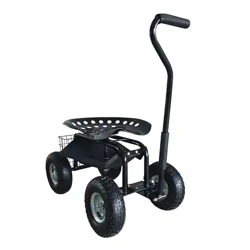 Fahrbarer Gartensitz AXI AG22 für die Gartenarbeit