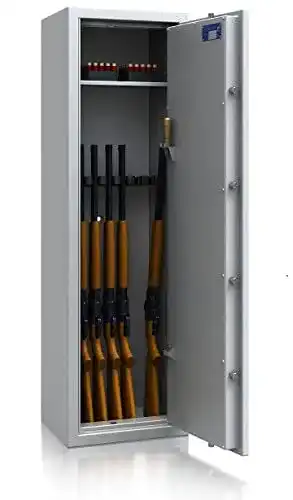 Waffenschrank Klasse 0 Secureo Hawk 7 XL mit Schlüsselschloss