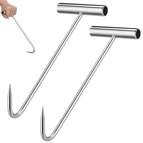 Schachthaken Upkoch 2 Stück Kanaldeckelheber 29 cm