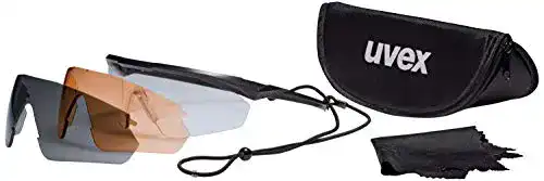Uvex 9112265 Jagd-Schutzbrille – Schlagfest und Taktisch