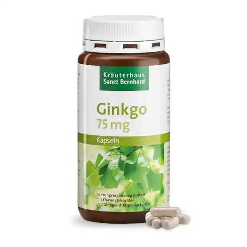 Ginkgo-Tabletten von Kräuterhaus Sanct Bernhard 240 Kapseln