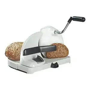 Brotschneidemaschine WENKO mit Handkurbel in Weiß
