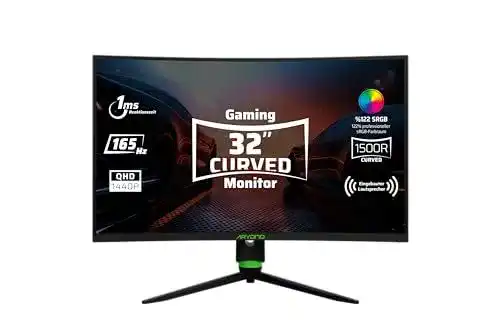 NEC Monitor Aryond A32 V1.3 Gaming Curved Monitor 32 Zoll