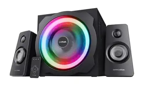 Trust Gaming GXT 629 Tytan 2.1 PC Lautsprecher mit Subwoofer und RGB