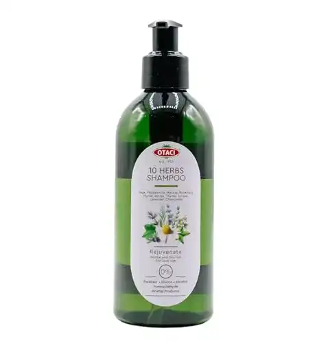Kräuter Shampoo von OTACI mit 10 ätherischen Ölen für Haarpflege