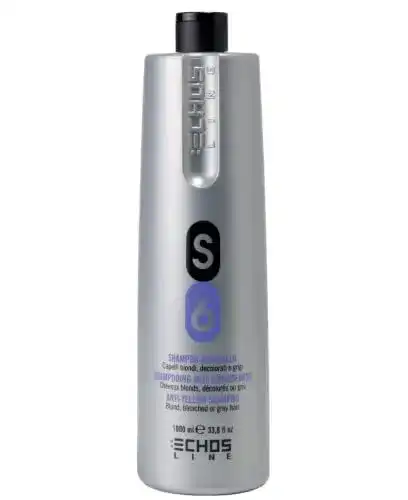 Echosline S6 Anti-Gelb Shampoo für blondes und graues Haar