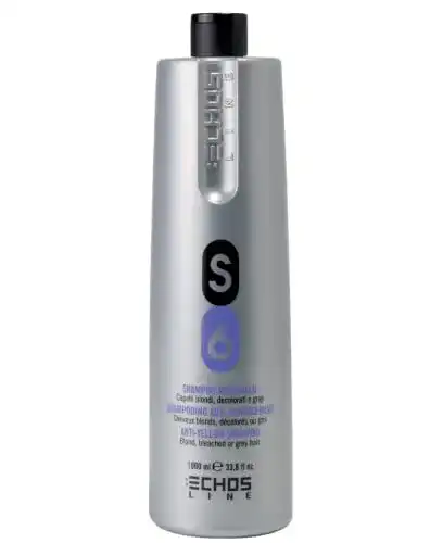 Echosline S6 Anti-Gelb Shampoo für blondes und graues Haar