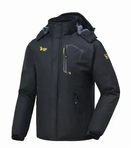 Herren Fleecejacke donhobo – Wasserdicht und Warm für den Winter