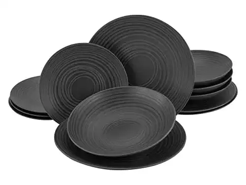 Tafelservice Creatable Lava Stone Elements 23205 für 12 Personen