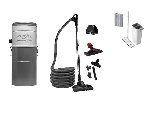 Zentralstaubsauger HouseVac HV-700ST-35H mit 700 AirWatt