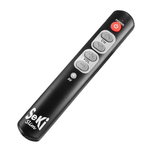 Universalfernbedienung SeKi Slim für einfache Bedienung