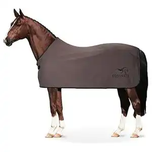 Equinate Abschwitzdecke Orlando aus Fleece für Pferde