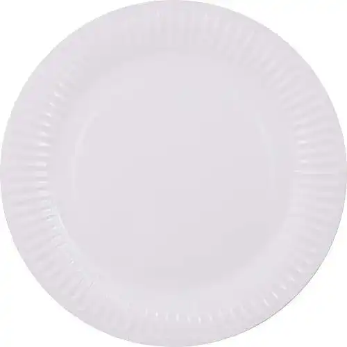 Pappteller Pritogo Ø 23 cm, 100 Stück, 300 g/m², kompostierbar