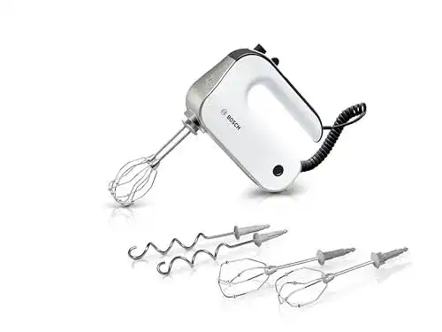 Bosch Handmixer Styline MFQ4835DE mit Rührbesen und Knethaken