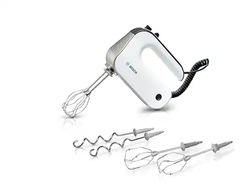 Bosch Handmixer Styline MFQ4835DE mit Rührbesen und Knethaken