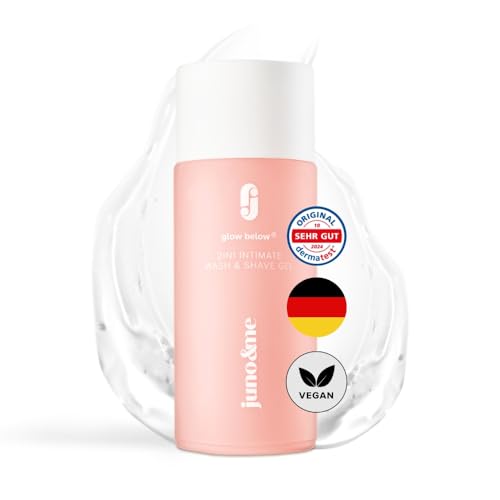 Rasiergel für Damen – 2in1 Intimwasch- und Rasiergel von Juno & Me