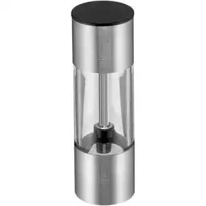 WMF Mini Gewürzmühle 11 cm aus Edelstahl, unbefüllt