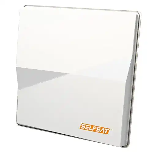 Selfsat H50M4 Multisat Antenne 6° Quad LNB für Astra und Hotbird