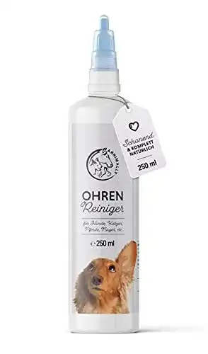 Ohrreiniger für Hunde und Katzen von Annimally, 250ml