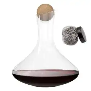 Dekanter Intirilife Glas Karaffe 1.8 Liter für Rotwein