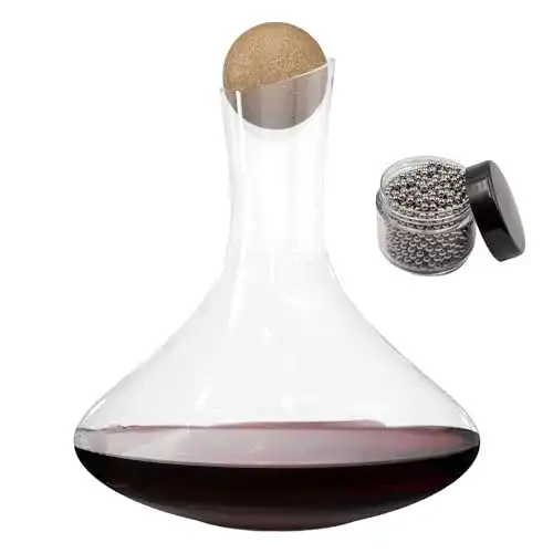 Dekanter Intirilife Glas Karaffe 1.8 Liter für Rotwein