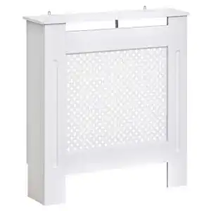 Heizkörperverkleidung Homcom aus MDF in Weiß, B78 x D19 x H82cm