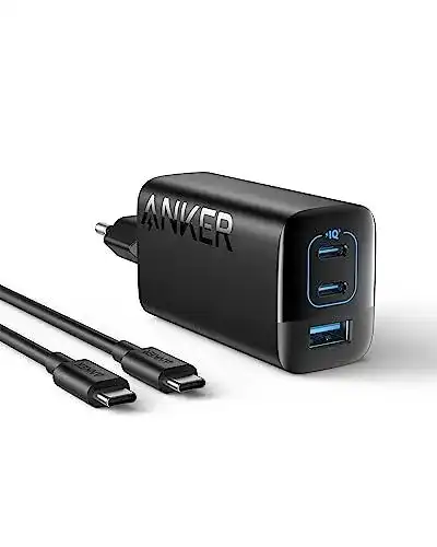 Anker 67W USB-C Ladegerät mit 3 Ports und PIQ 3.0-Technologie