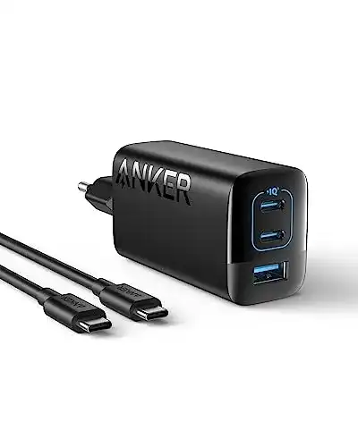 Anker 67W USB-C Ladegerät mit 3 Ports und PIQ 3.0-Technologie